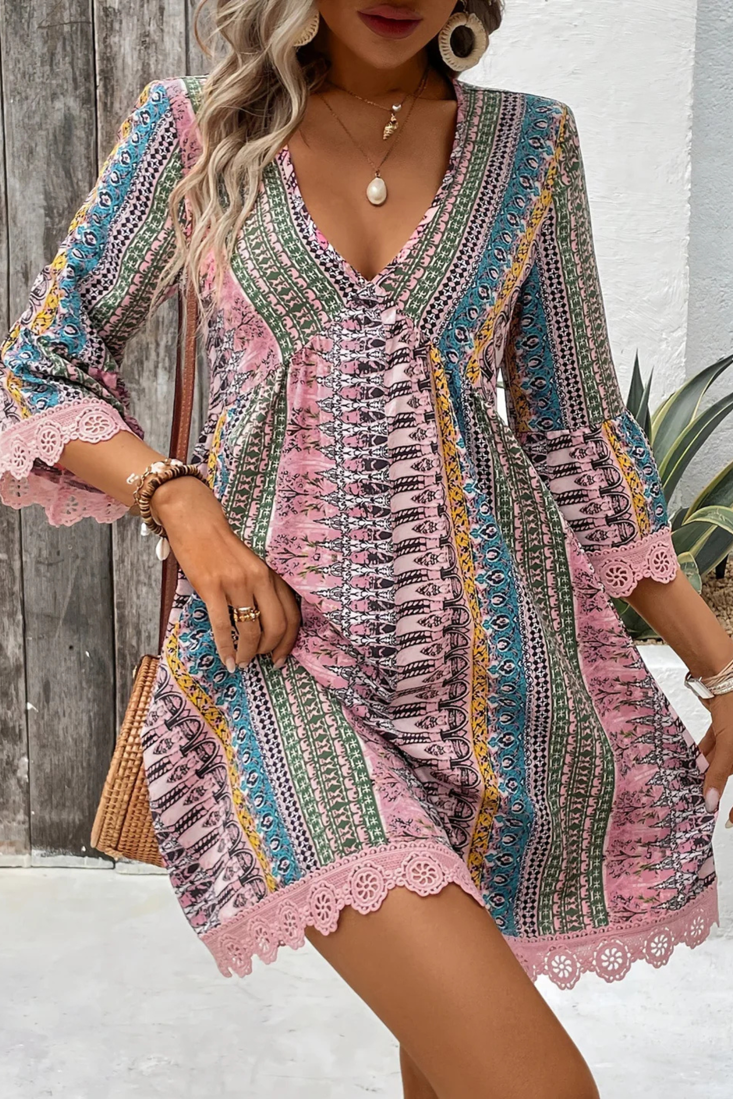 Robe boho Livia