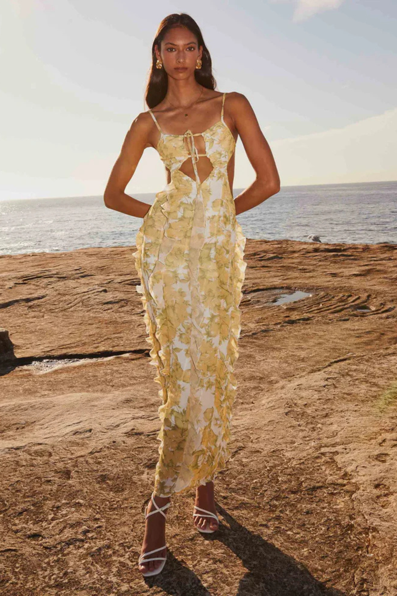 🌸 Léna Lumière Maxikleid